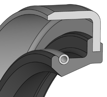 Picture of Radial shaft seal WB 100x114x10 NBR70 115323