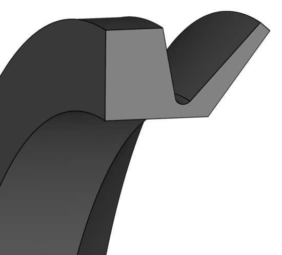 Picture of V-ring VA 10 NBR60 123400