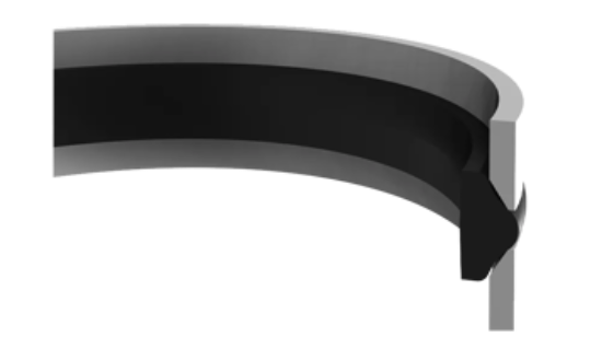 Picture of Hydraulic piston seal K20 22x32x11x11,2 NBR 137002