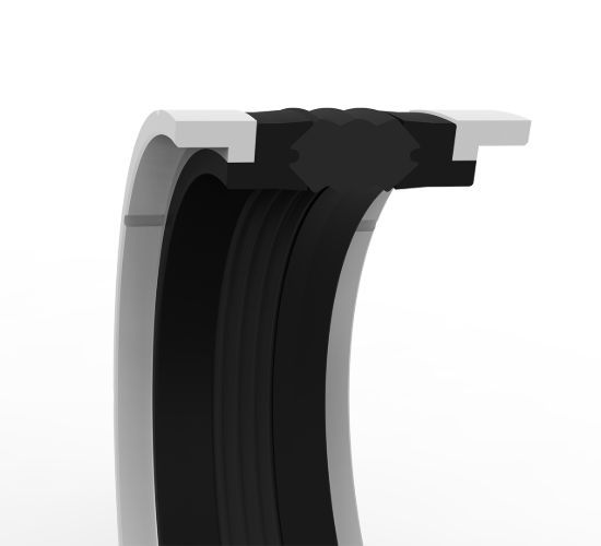 Picture of Hydraulic piston seal K42 155x180x45x45 NBR 120798