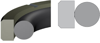 100x79x8,1 HPS K30 PTFE/NBR