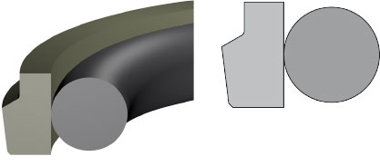 100x80x25 HPS K33 NBR/TPE/POM GLASS