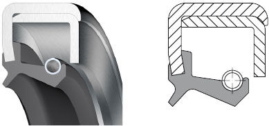 100x120x10 RS WCS NBR70